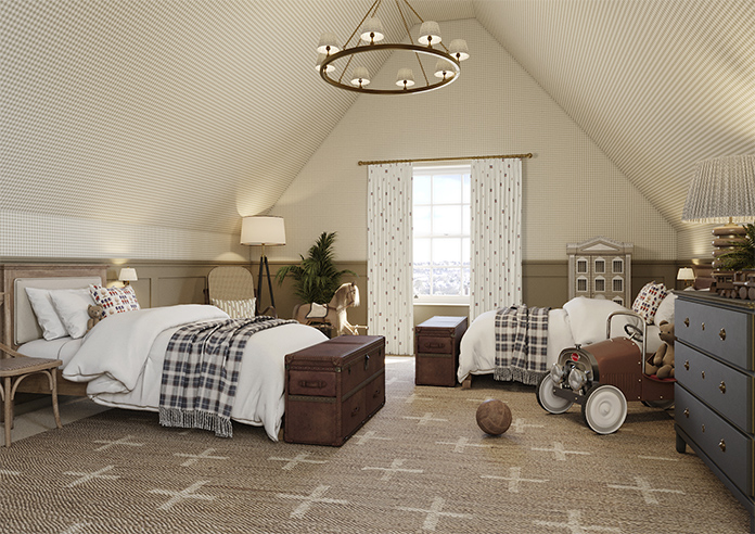 Kings Breakfast, Mini Kingsmen - Made to Measure Curtains - Image 7